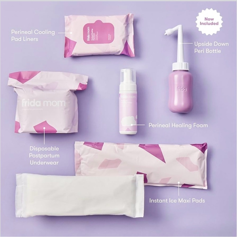 Frida Mom Postpartum Recovery Essentials Kit with 14 EXTRA boyshorts